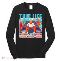 Trump Thug Life 4th Of July Long Sleeve Shirt thumb 0