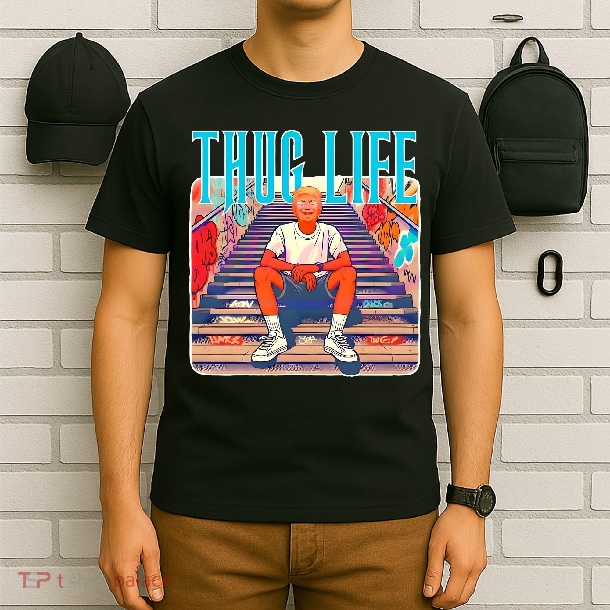 Trump Thug Life 4th Of July T-Shirt