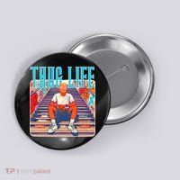 Trump Thug Life 4th Of July Button thumb 0