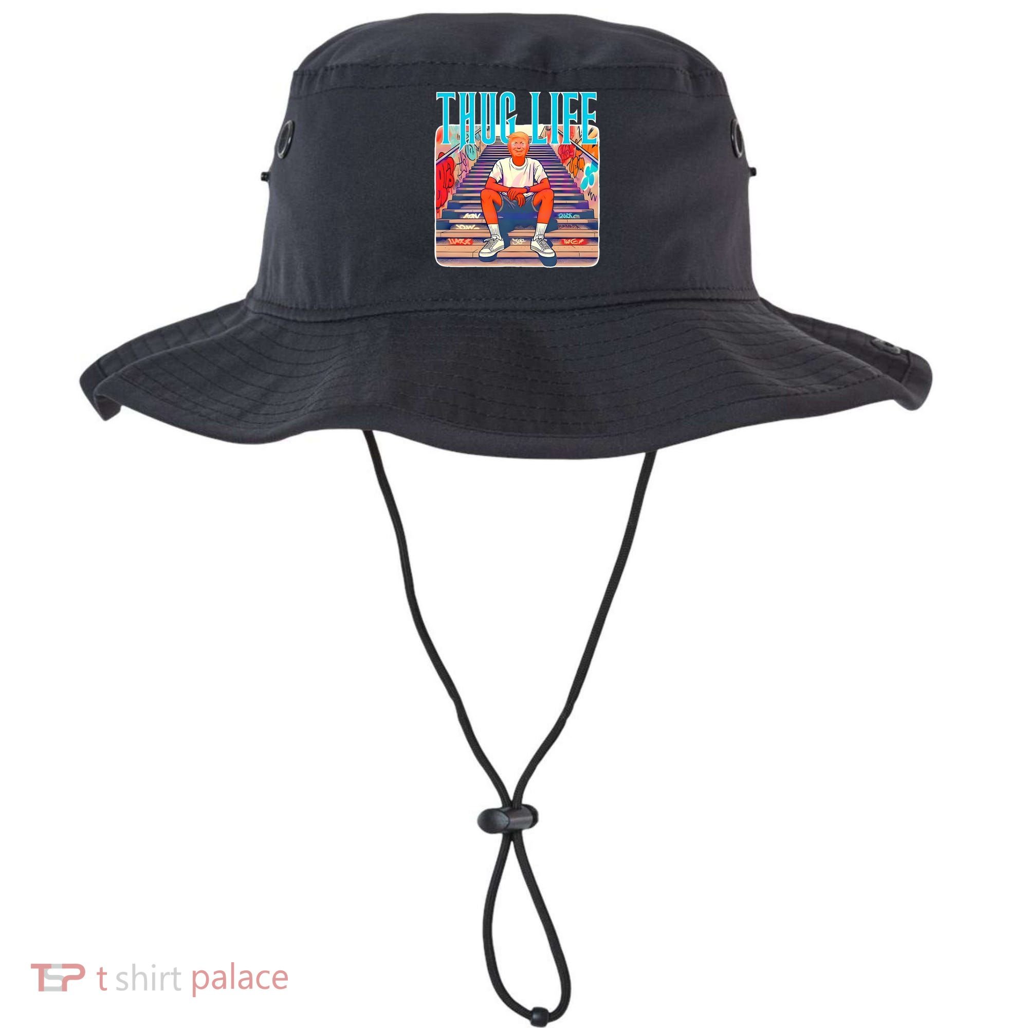 Trump Thug Life 4th Of July Bucket Hat