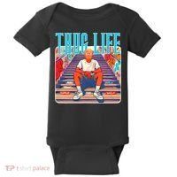 Trump Thug Life 4th Of July Baby Bodysuit thumb 0