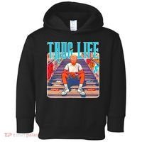 Trump Thug Life 4th Of July Toddler Hoodie thumb 0