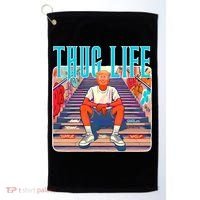 Trump Thug Life 4th Of July Golf Towel thumb 0