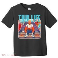 Trump Thug Life 4th Of July Toddler T-Shirt thumb 0