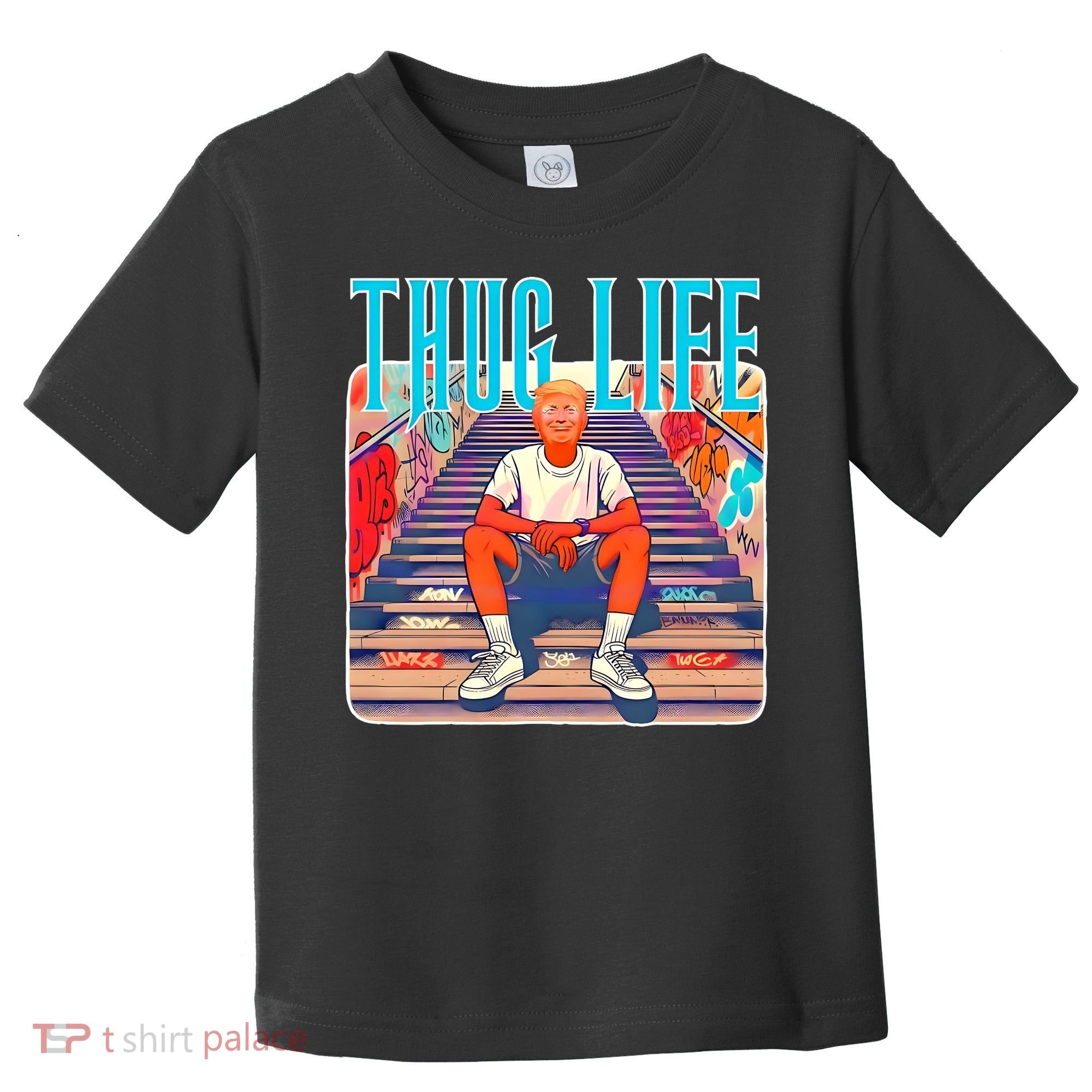 Trump Thug Life 4th Of July Toddler T-Shirt