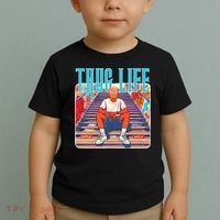 Trump Thug Life 4th Of July Toddler T-Shirt thumb 2