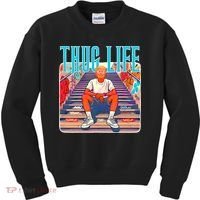 Trump Thug Life 4th Of July Kids Sweatshirt thumb 0
