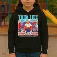 Trump Thug Life 4th Of July Kids Hoodie thumb 3