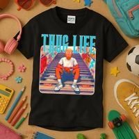 Trump Thug Life 4th Of July Kids T-Shirt thumb 3