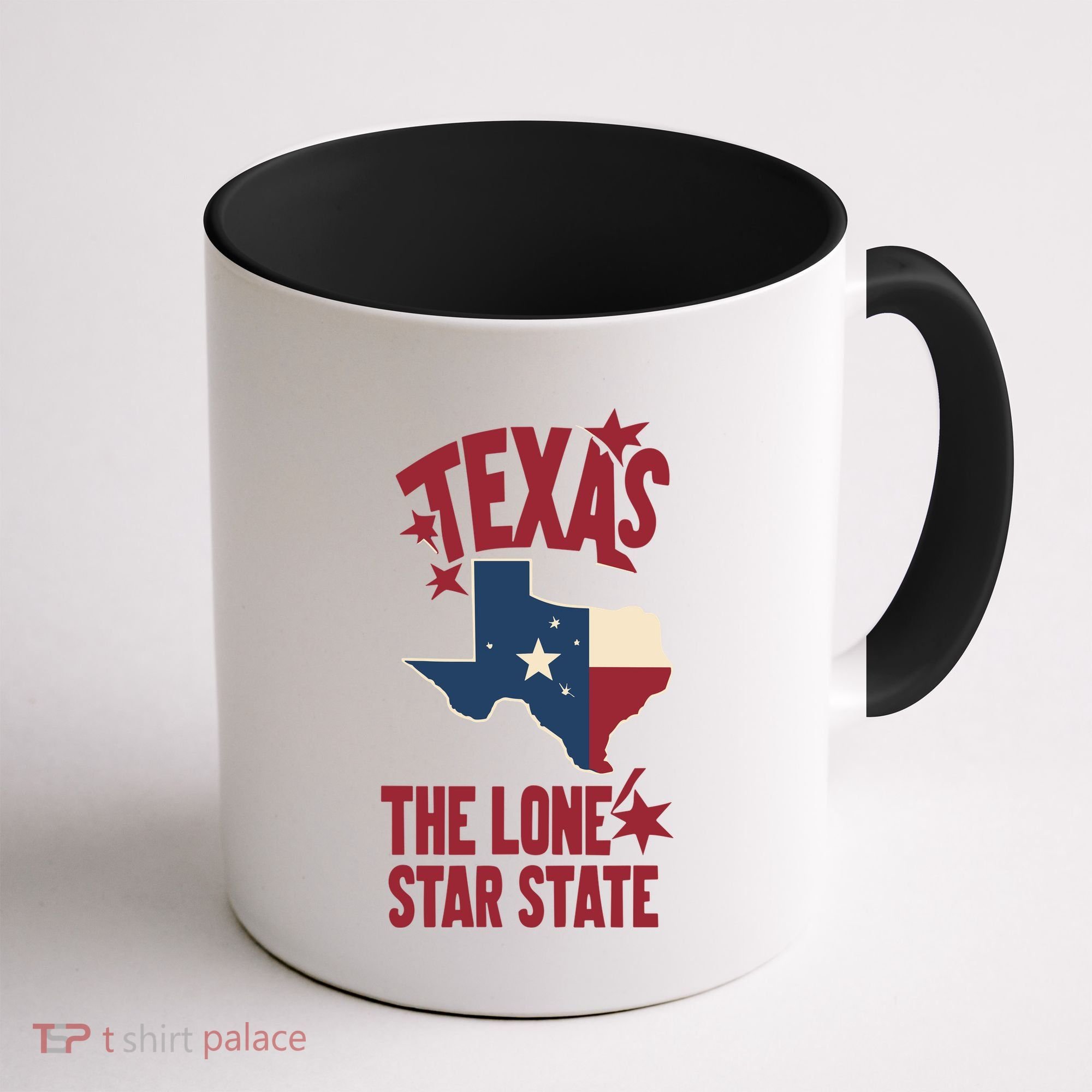 Texas The Lone Star State Gift Texas Map Cool Gift Coffee Mug