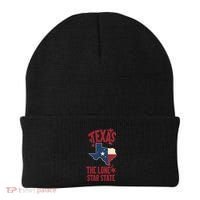 Texas The Lone Star State Gift Texas Map Cool Gift Beanie thumb 0
