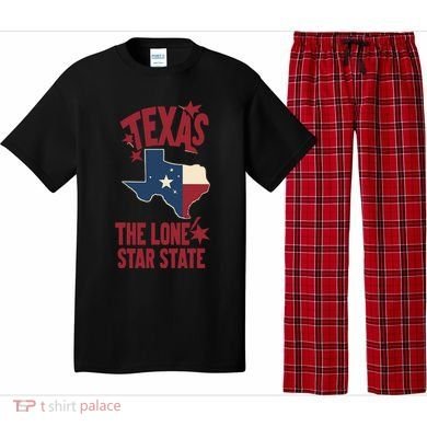 Texas The Lone Star State Gift Texas Map Cool Gift Pajama Set