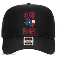 Texas The Lone Star State Gift Texas Map Cool Gift Hat thumb 0