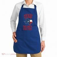 Texas The Lone Star State Gift Texas Map Cool Gift Apron thumb 2