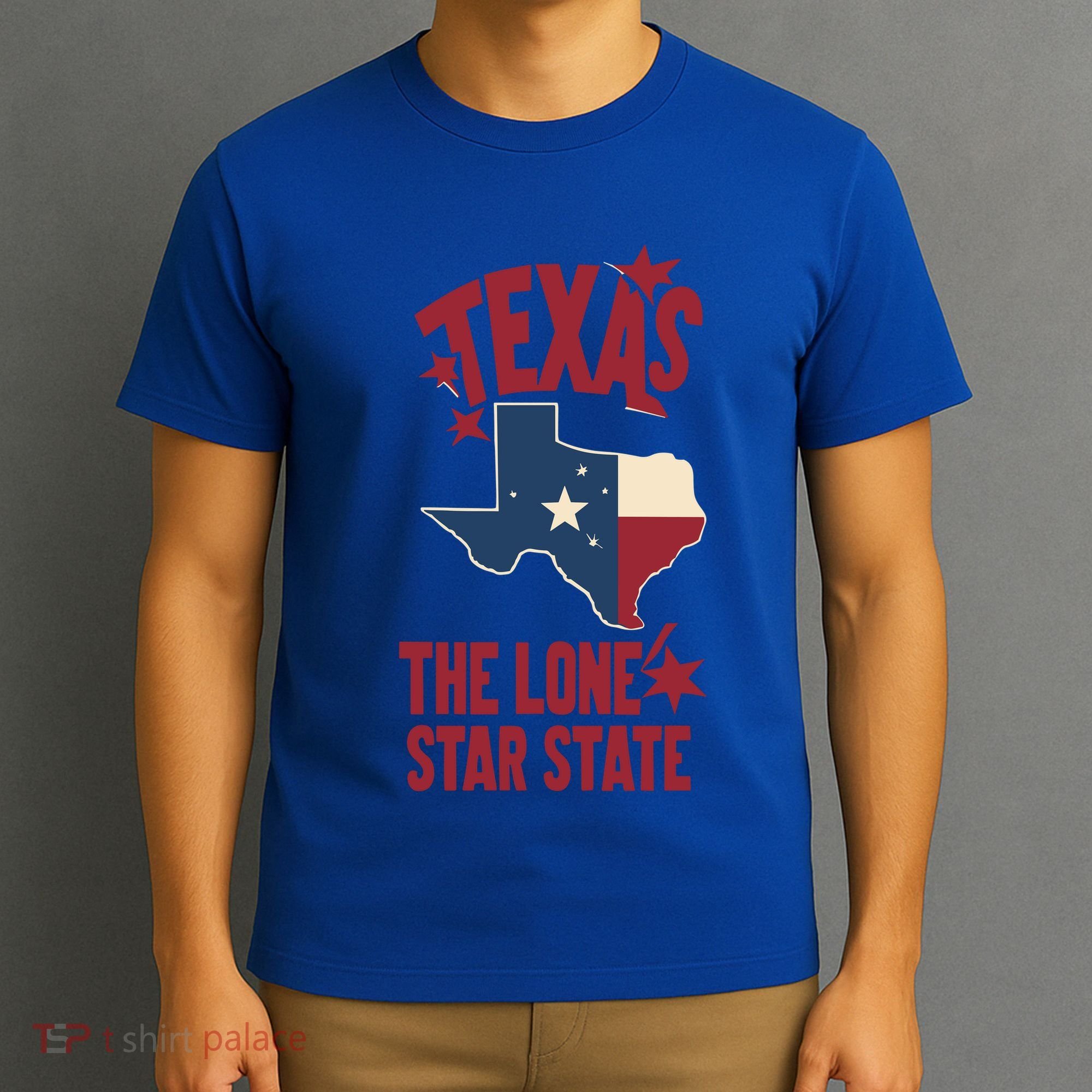 Texas The Lone Star State Gift Texas Map Cool Gift T-Shirt