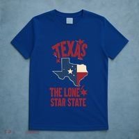 Texas The Lone Star State Gift Texas Map Cool Gift T-Shirt thumb 5