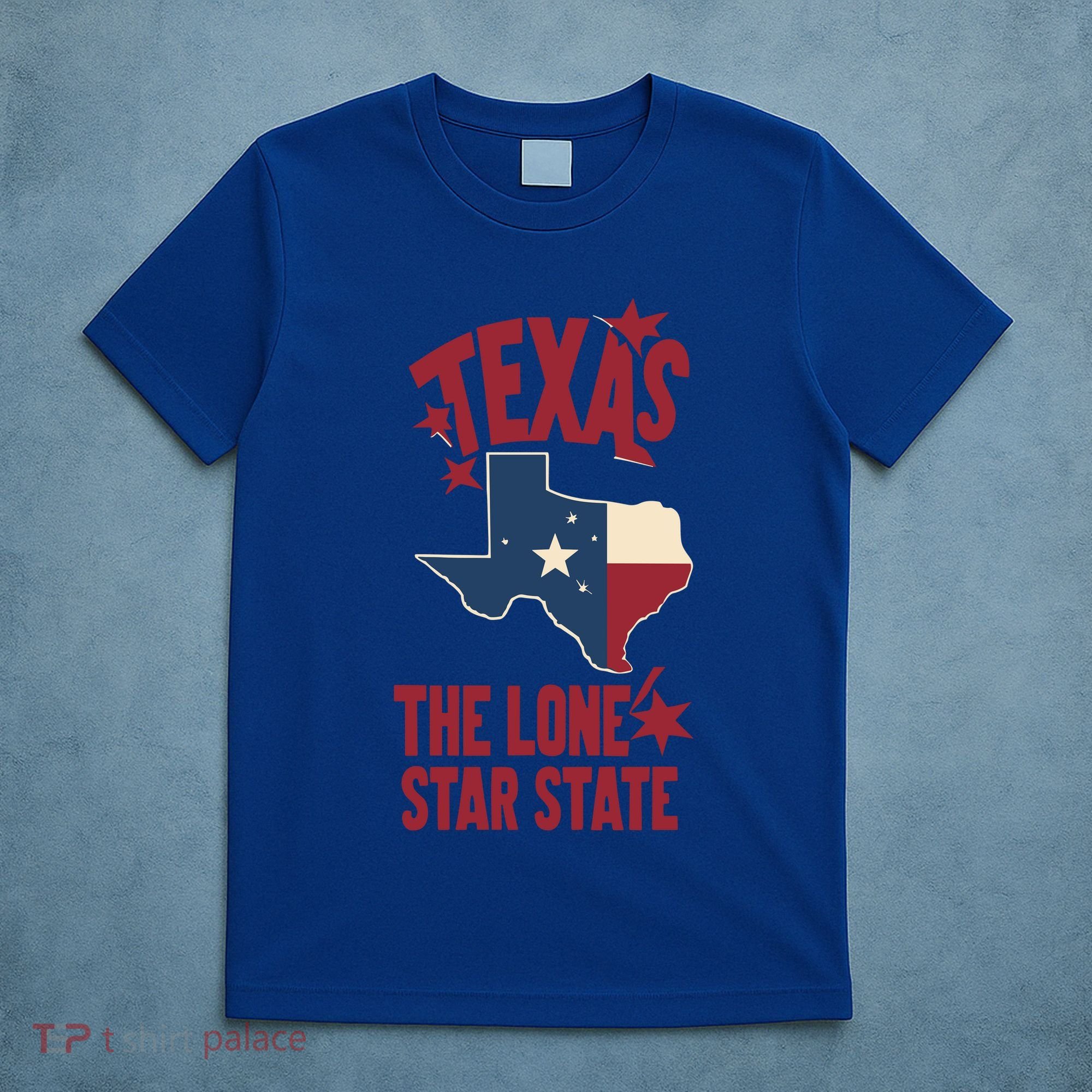 Texas The Lone Star State Gift Texas Map Cool Gift T-Shirt