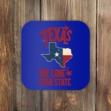 Texas The Lone Star State Gift Texas Map Cool Gift Coaster