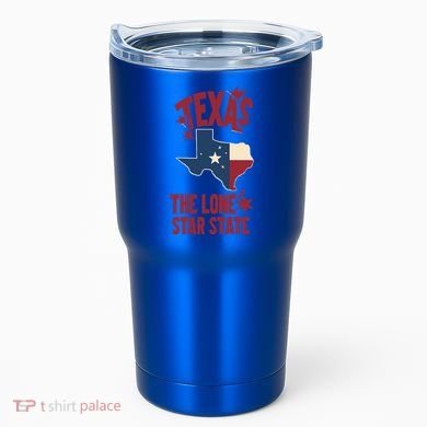 Texas The Lone Star State Gift Texas Map Cool Gift Tumbler