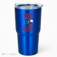 Texas The Lone Star State Gift Texas Map Cool Gift Tumbler thumb 0