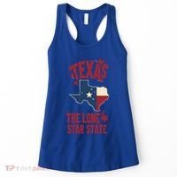 Texas The Lone Star State Gift Texas Map Cool Gift Women's Tank Top thumb 0