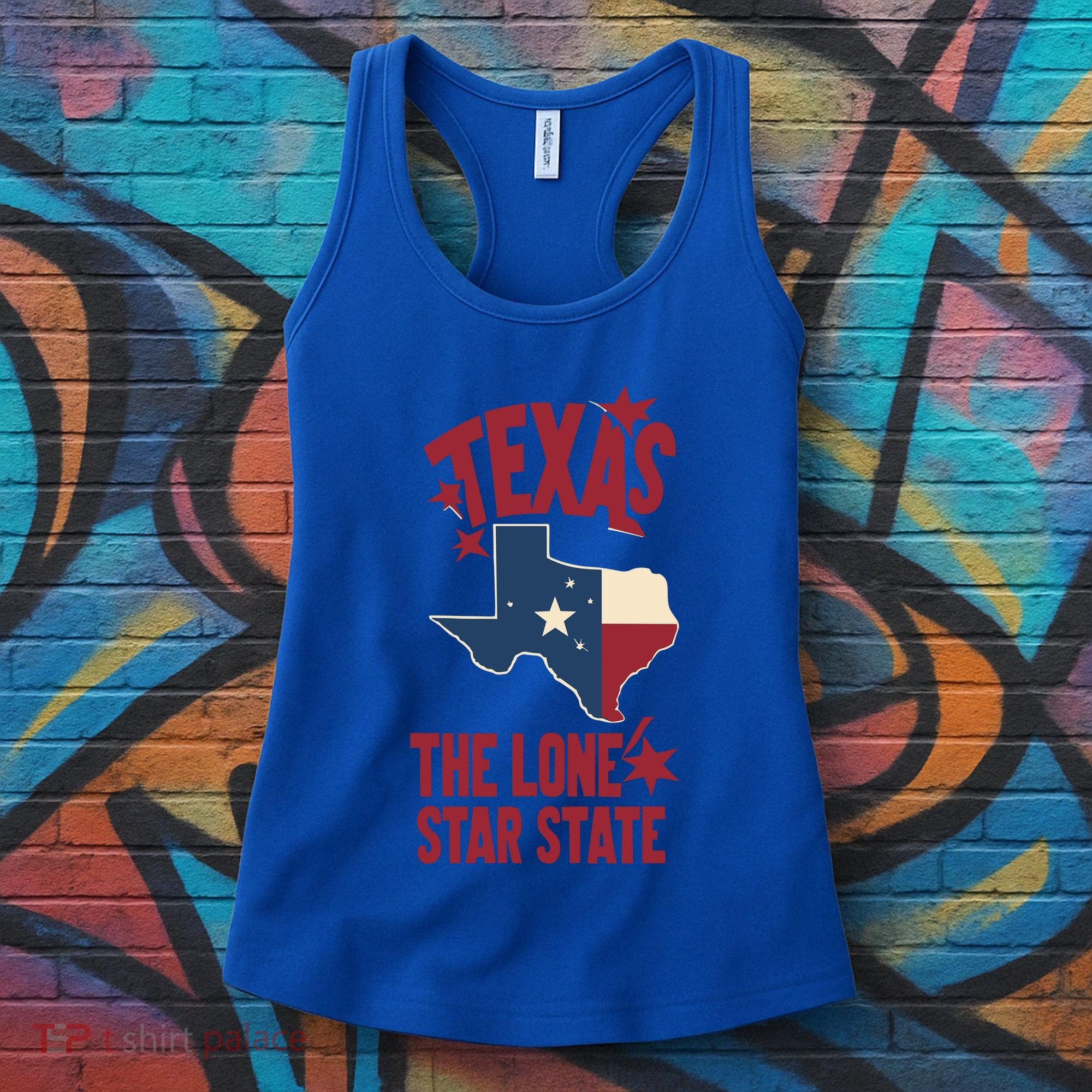 Texas The Lone Star State Gift Texas Map Cool Gift Women's Tank Top