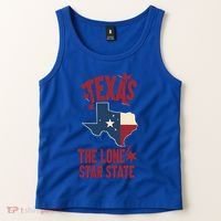 Texas The Lone Star State Gift Texas Map Cool Gift Tank Top thumb 2