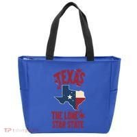 Texas The Lone Star State Gift Texas Map Cool Gift Tote Bag thumb 0
