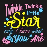 Twinkle Twinkle Little Star Only I Know What You Are Gender Backpack thumb 2