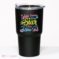 Twinkle Twinkle Little Star Only I Know What You Are Gender Tumbler thumb 0