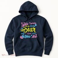 Twinkle Twinkle Little Star Only I Know What You Are Gender Hoodie thumb 0
