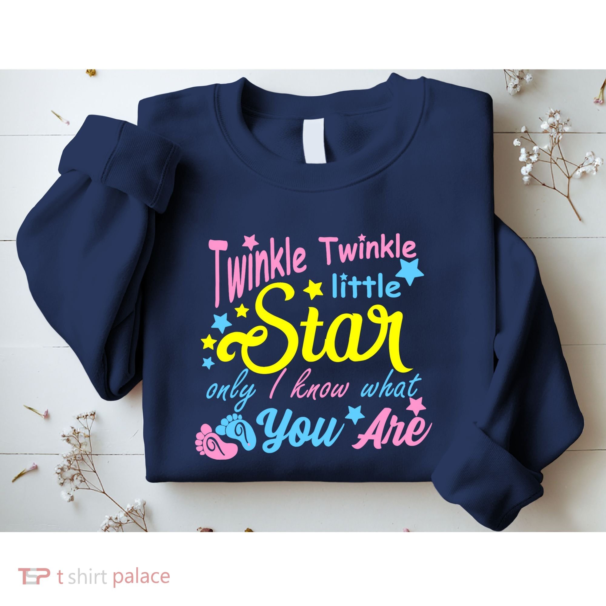 Twinkle Twinkle Little Star Only I Know What You Are Gender Sweatshirt