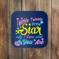 Twinkle Twinkle Little Star Only I Know What You Are Gender Coaster thumb 0