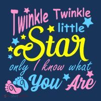 Twinkle Twinkle Little Star Only I Know What You Are Gender Mousepad thumb 1