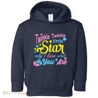 Twinkle Twinkle Little Star Only I Know What You Are Gender Toddler Hoodie thumb 0