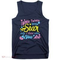 Twinkle Twinkle Little Star Only I Know What You Are Gender Tank Top thumb 0