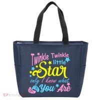 Twinkle Twinkle Little Star Only I Know What You Are Gender Tote Bag thumb 0