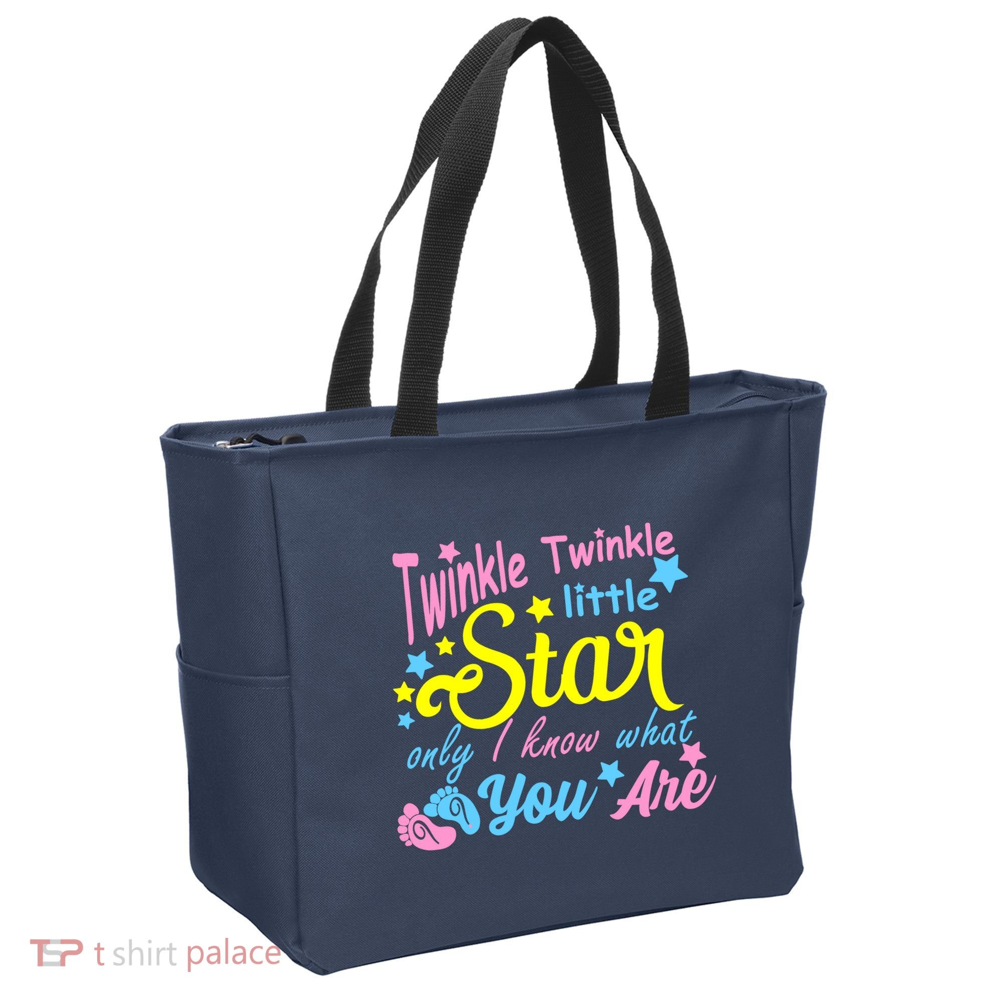 Twinkle Twinkle Little Star Only I Know What You Are Gender Tote Bag