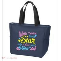Twinkle Twinkle Little Star Only I Know What You Are Gender Tote Bag thumb 3