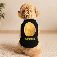 Funny Is Potato Doggie Tank thumb 2