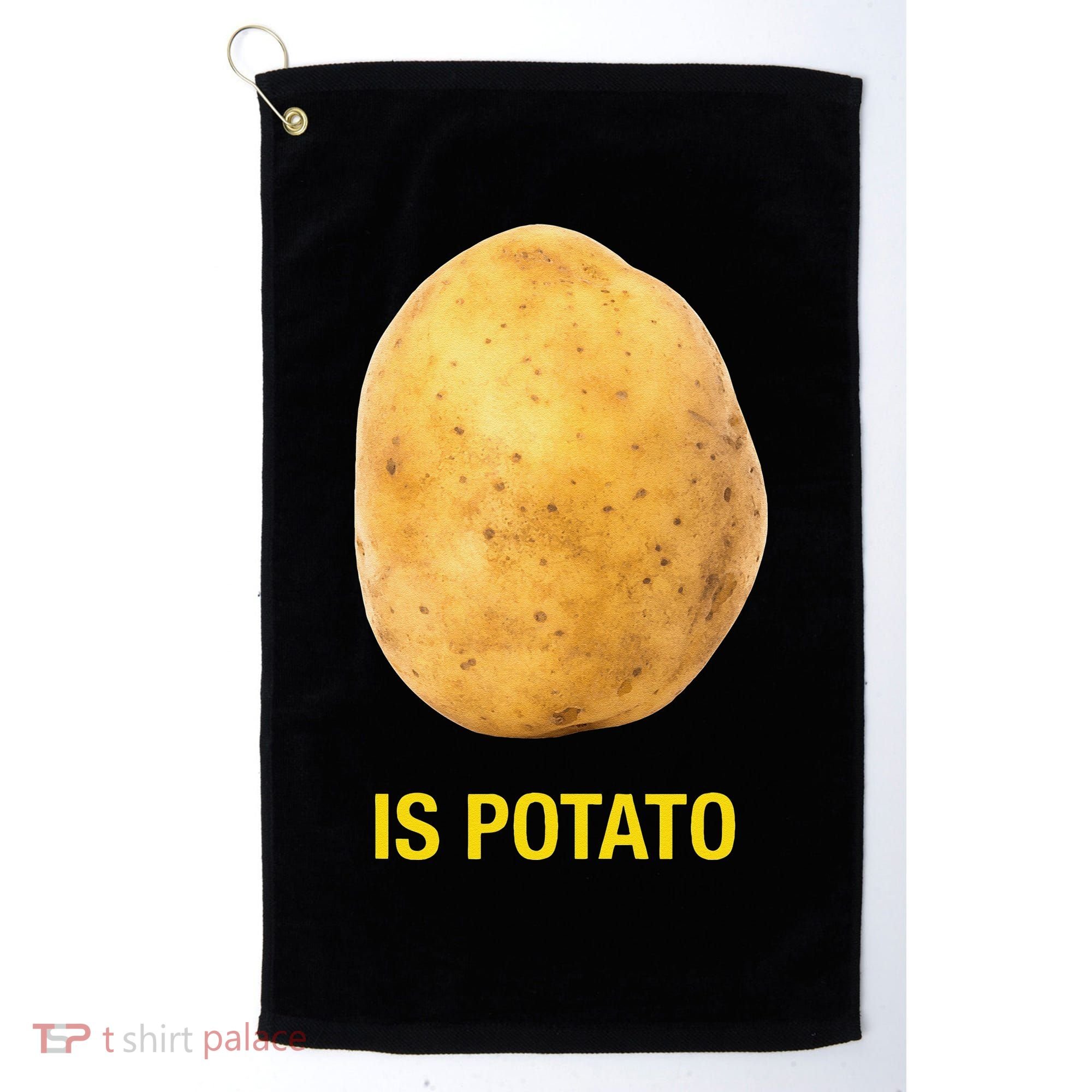 Funny Is Potato Golf Towel
