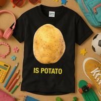 Funny Is Potato Kids T-Shirt thumb 3