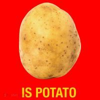 Funny Is Potato Santa Hat thumb 1