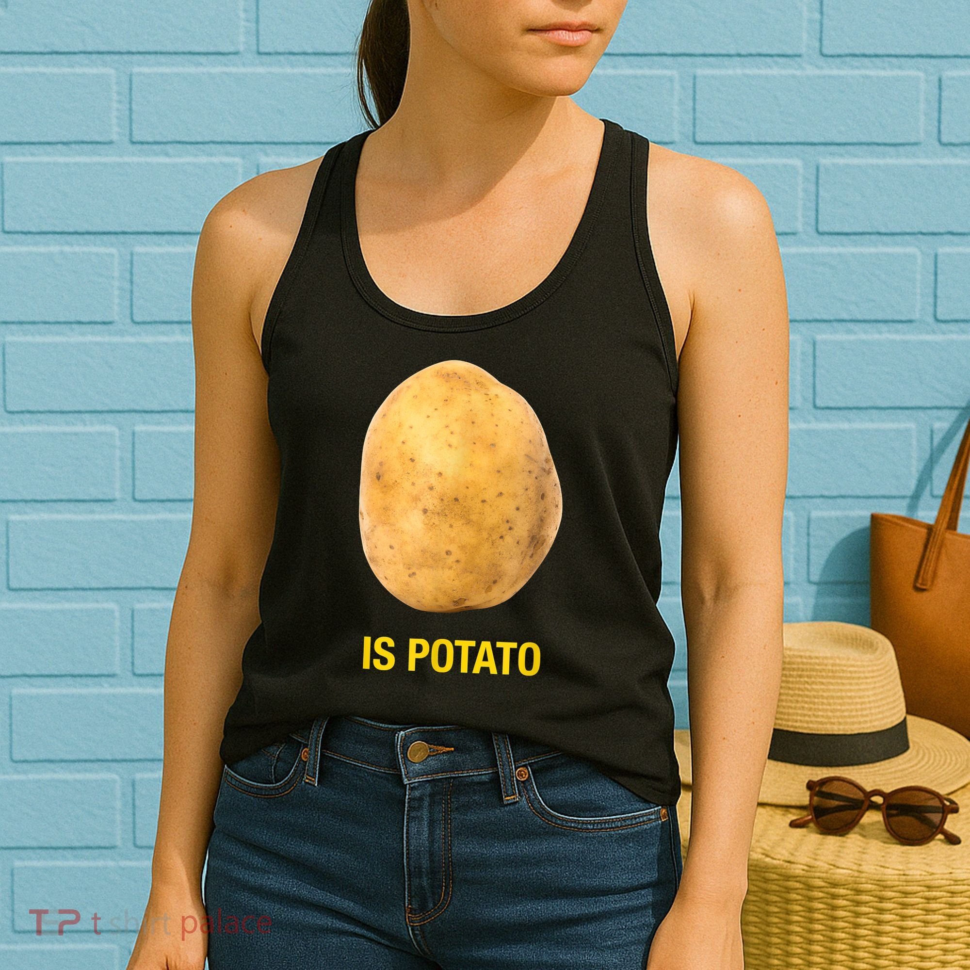 Trendy TV Show Is Potato Women's Tank Top