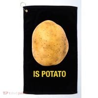 Trendy TV Show Is Potato Golf Towel thumb 0
