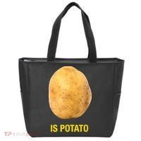 Trendy TV Show Is Potato Tote Bag thumb 0