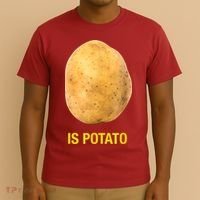 Trendy TV Show Is Potato T-Shirt thumb 3
