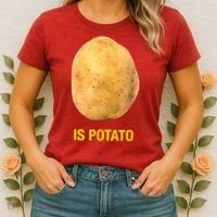 Trendy TV Show Is Potato Women's T-Shirt thumb 2