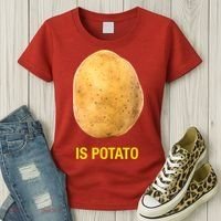 Trendy TV Show Is Potato Women's T-Shirt thumb 3