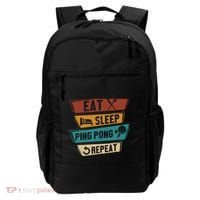 Table Tennis Lover Eat Sleep Ping Pong Repeat Backpack thumb 0